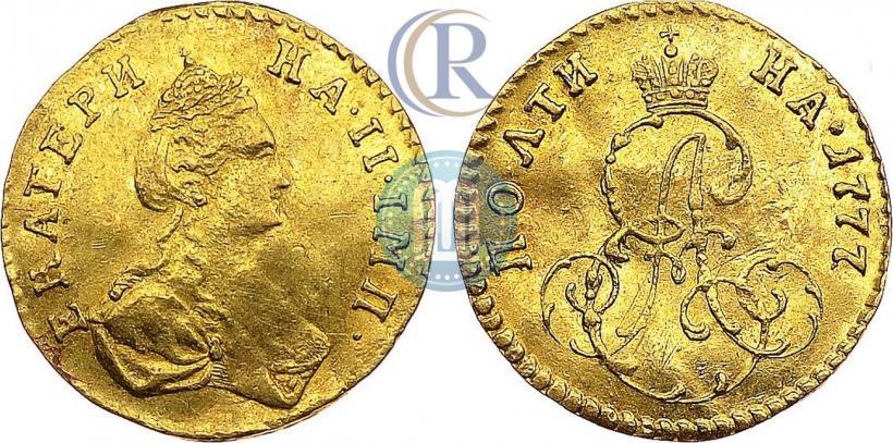 Фото Полтина 1777 года  