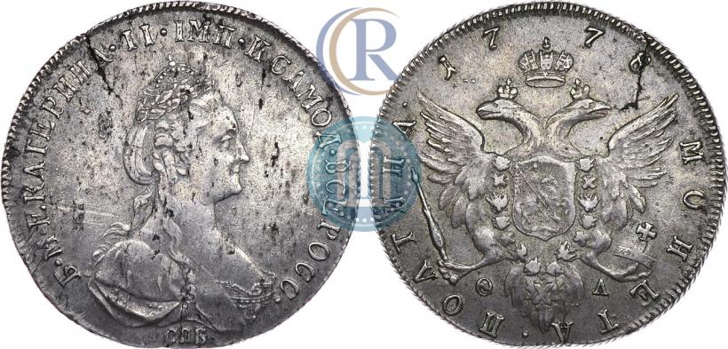 Фото Полтина 1778 года СПБ-ФЛ 