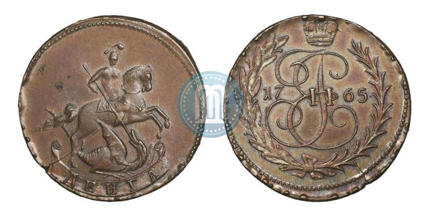 Фото Денга 1765 года  