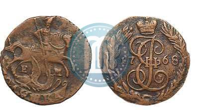 Picture Polushka 1768 year ЕМ 