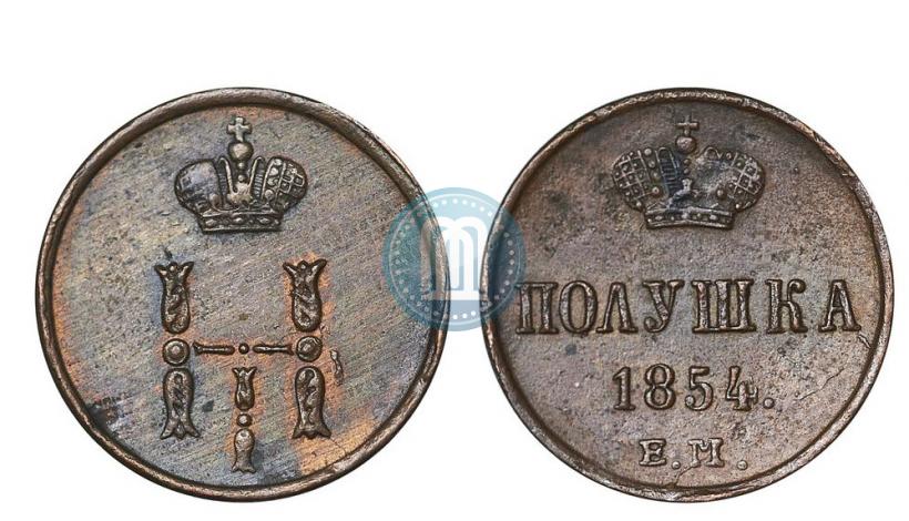 Picture Polushka 1854 year ЕМ 
