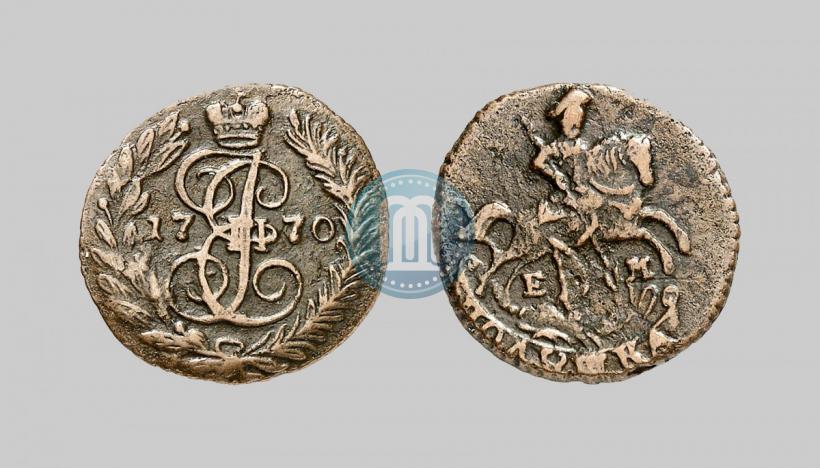 Фото Полушка 1770 года ЕМ 