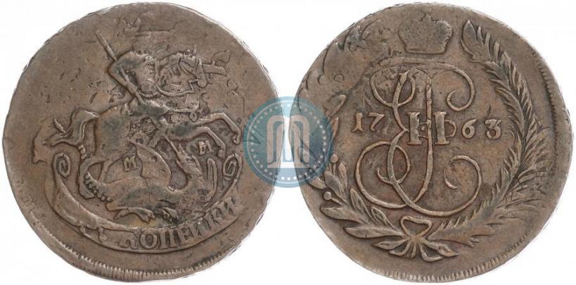 Picture 2 kopecks 1763 year ММ 