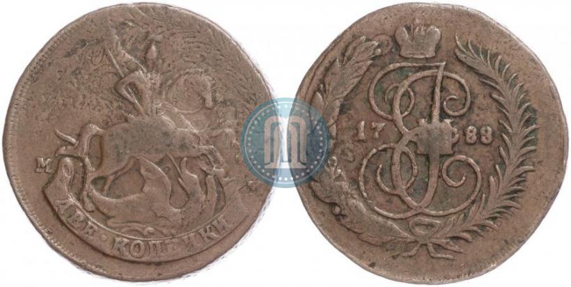 Picture 2 kopecks 1788 year ММ 