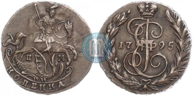 Фото 1 копейка 1795 года ЕМ 