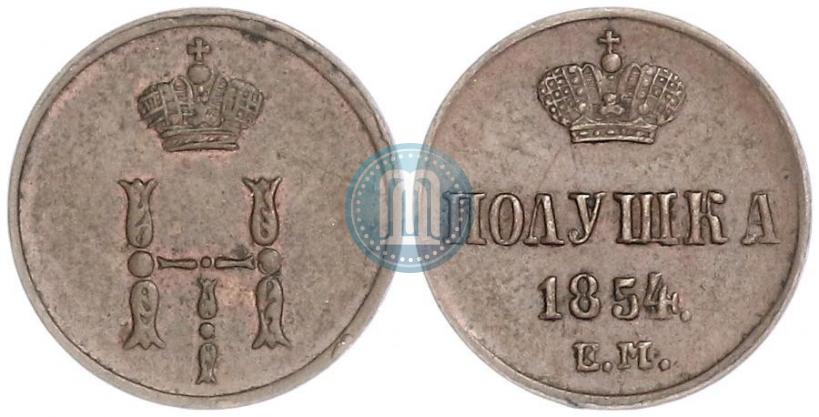 Picture Polushka 1854 year ЕМ 