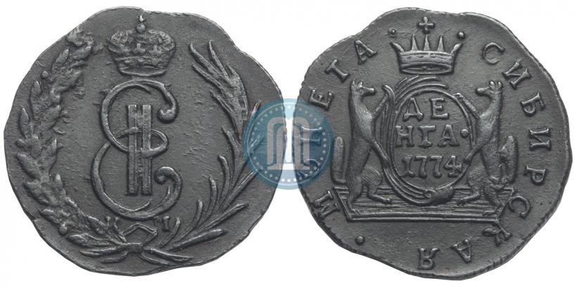 Фото Денга 1774 года КМ 