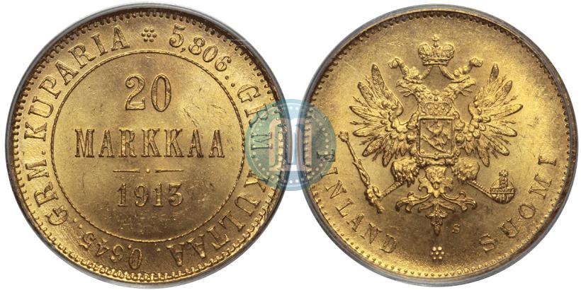 Picture 20 markkaa 1913 year S 