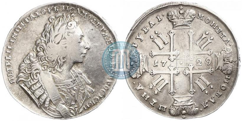 Picture 1 rouble 1729 year  "Type of 1729"