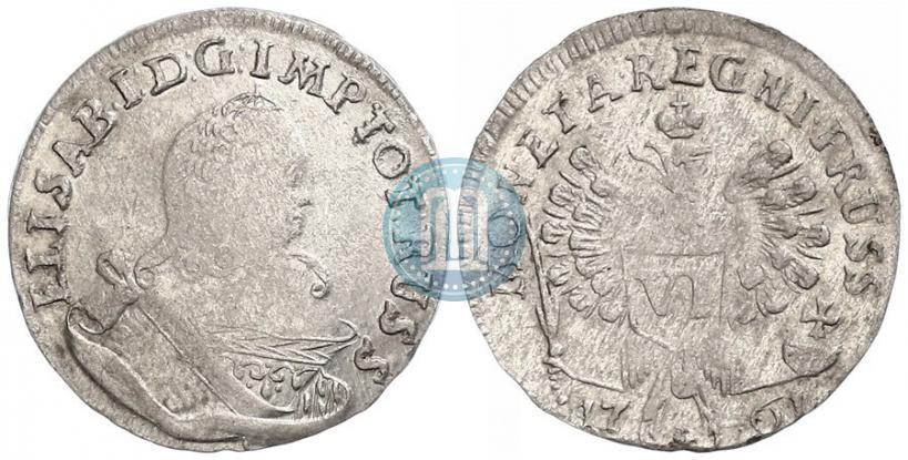 Picture 6 groszy 1761 year  