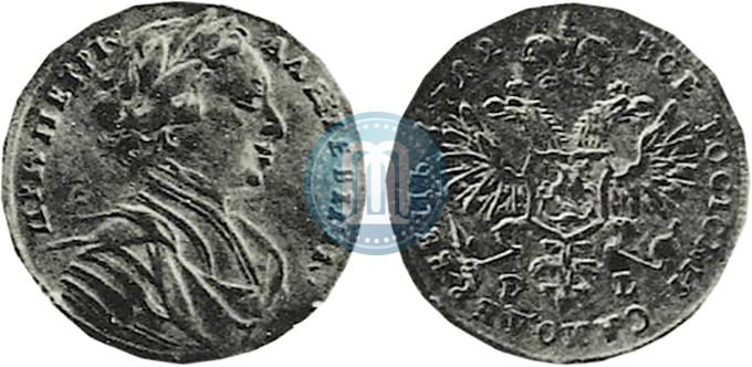 Picture 1 ducat 1712 year D-L 