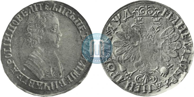 Picture 1 rouble 1704 year  