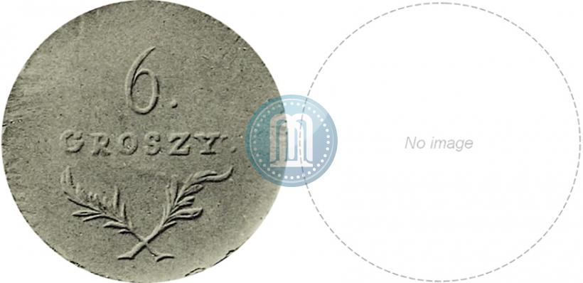 Picture 6 groszy 1813 year  
