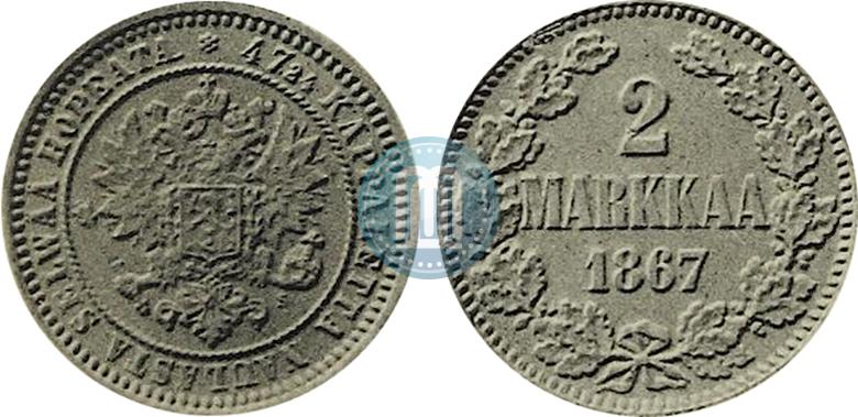 Фото 2 марки 1867 года S 