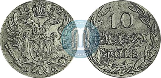 Picture 10 groszy 1832 year KG 