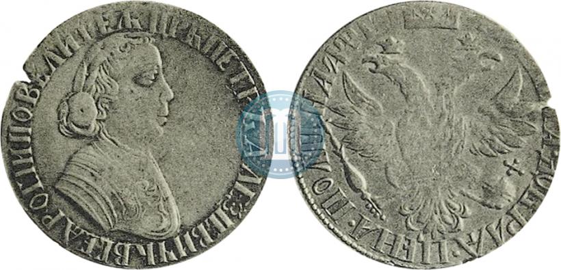 Picture Poltina 1703 year  "Portrait by F. Alekseev"