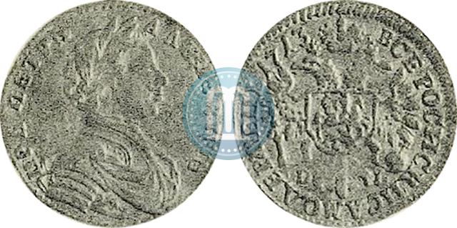 Picture 1 ducat 1713 year D-L 