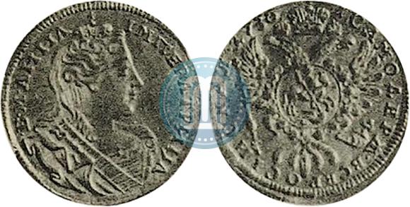 Picture 1 ducat 1730 year  