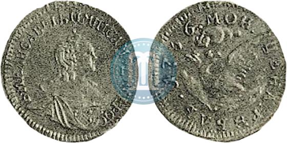 Picture 1 rouble 1756 year  "Eagle in the clouds. Pattern"