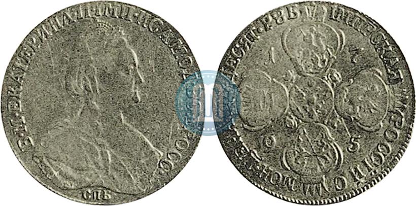 Picture 10 roubles 1795 year СПБ 