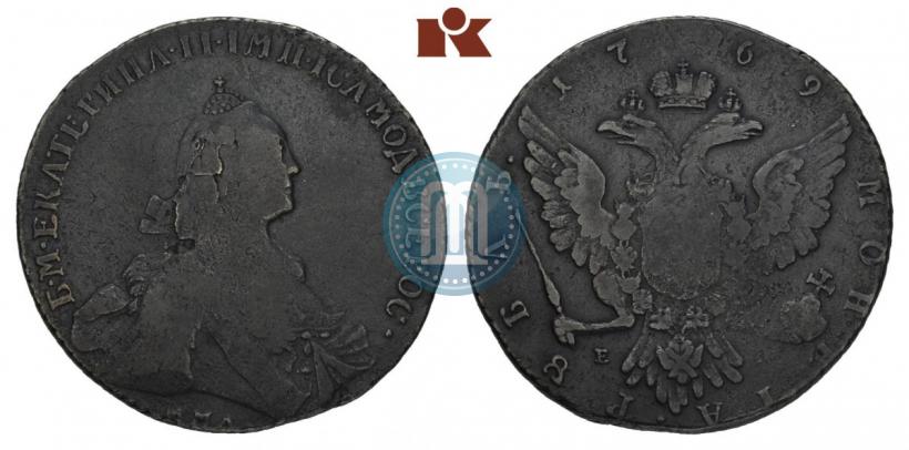 Picture 1 rouble 1769 year ММД-EI 