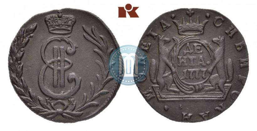 Фото Денга 1777 года КМ 