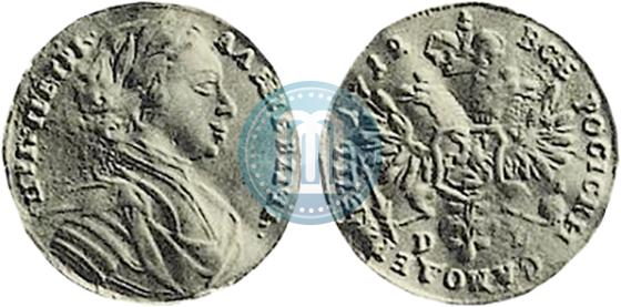 Picture 1 ducat 1712 year D-L 