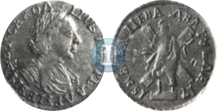 Фото 2 рубля 1718 года L 