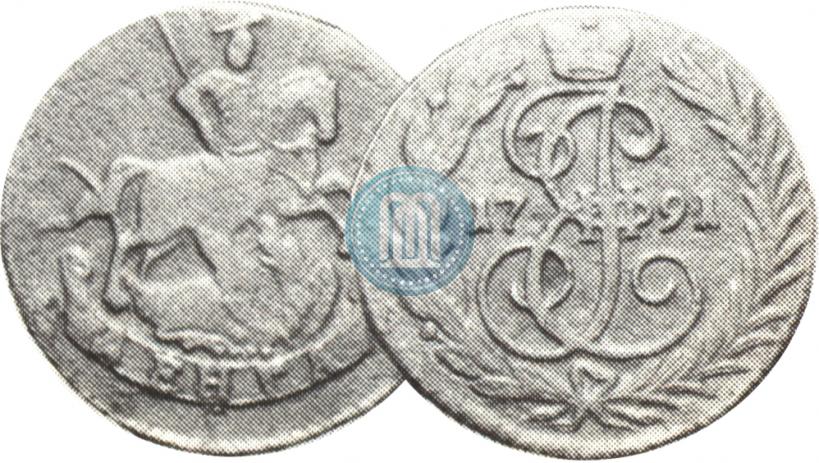 Фото Денга 1791 года  