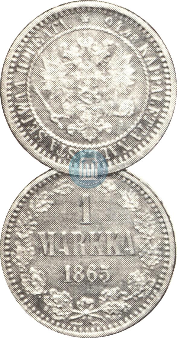 Фото 1 марка 1865 года S 