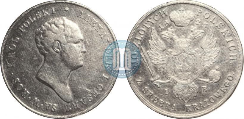 Picture 10 złotych 1823 year IB 