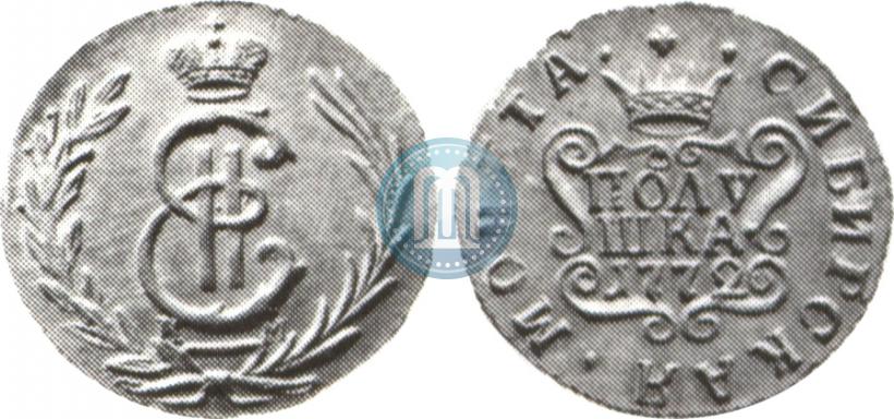 Picture Polushka 1772 year КМ 