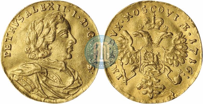 Фото 1 червонец 1716 года  