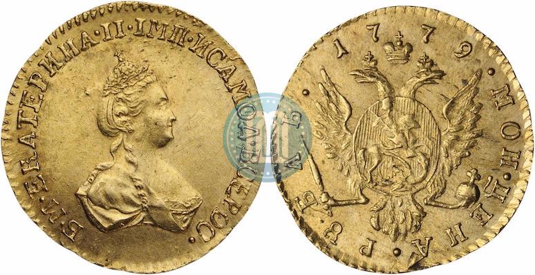Фото 1 рубль 1779 года  