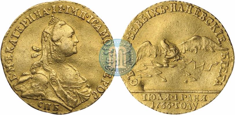 Фото Жетон 1766 года  "В память придворной карусели"