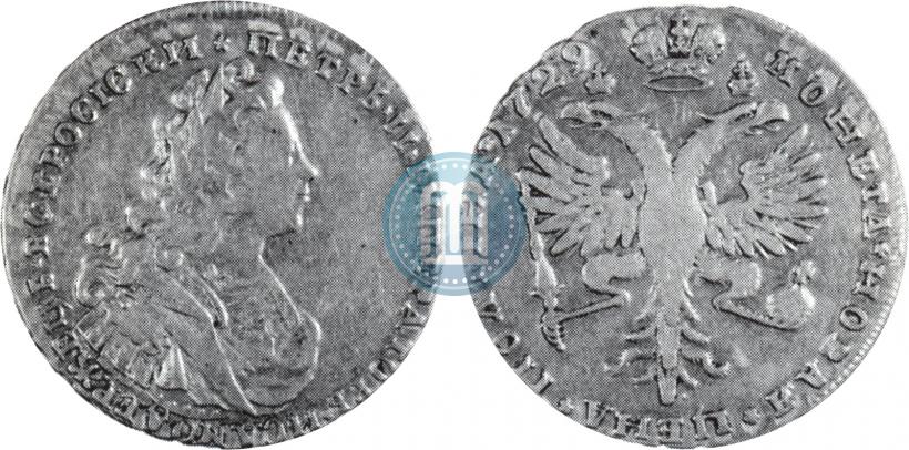Picture Poltina 1729 year  