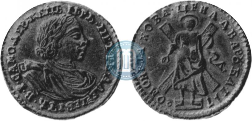 Фото 2 рубля 1720 года  