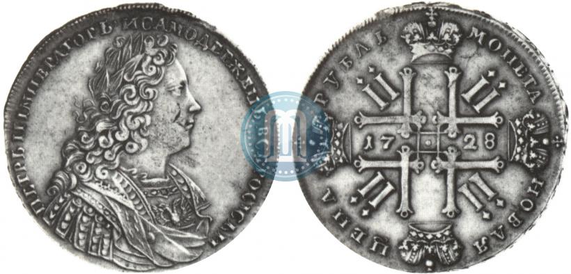 Picture 1 rouble 1728 year  "Type of 1728"
