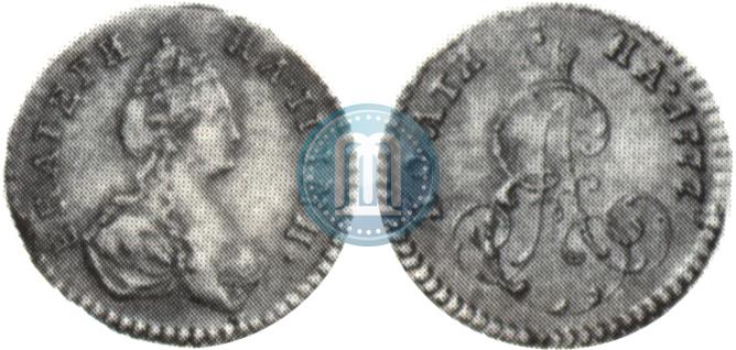 Фото Полтина 1777 года  