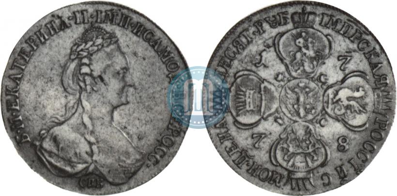 Picture 10 roubles 1777 year СПБ 