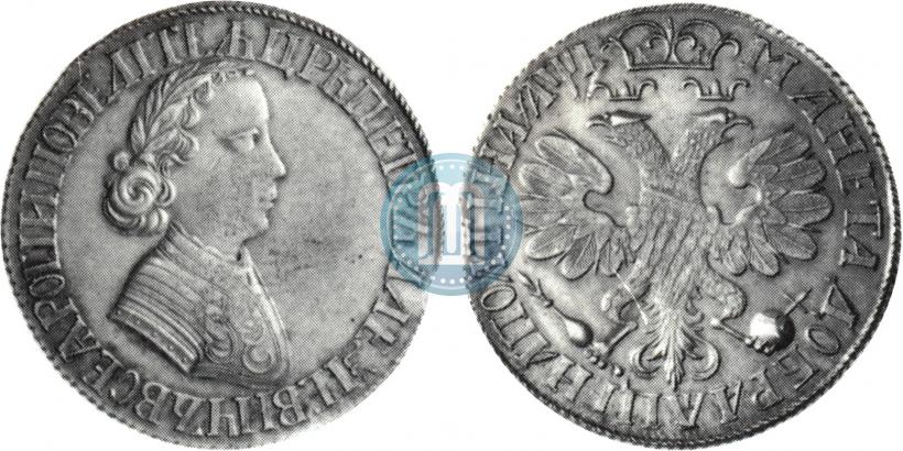 Picture Poltina 1705 year  "Portrait by F. Alekseev"