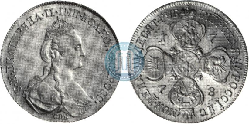 Picture 10 roubles 1778 year СПБ 