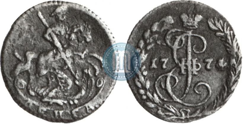 Фото Денга 1774 года ЕМ 