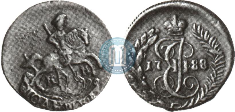 Фото Полушка 1788 года КМ 