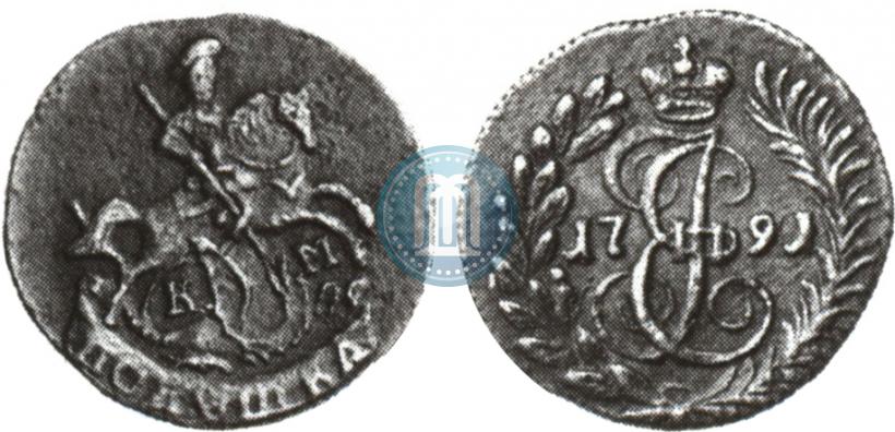 Picture Polushka 1791 year КМ 