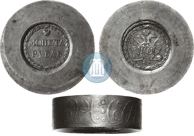 Picture 1 rouble 1771 year  "Sestroretsk roubles"
