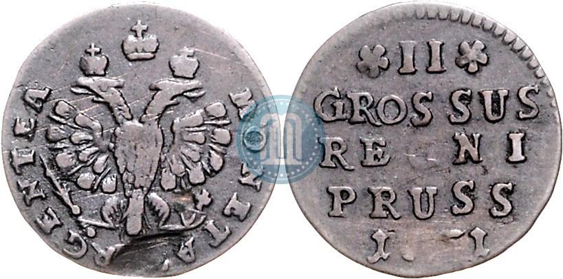 Picture 2 grosze 1761 year  
