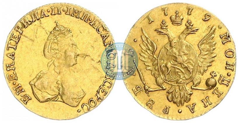 Picture 1 rouble 1779 year  
