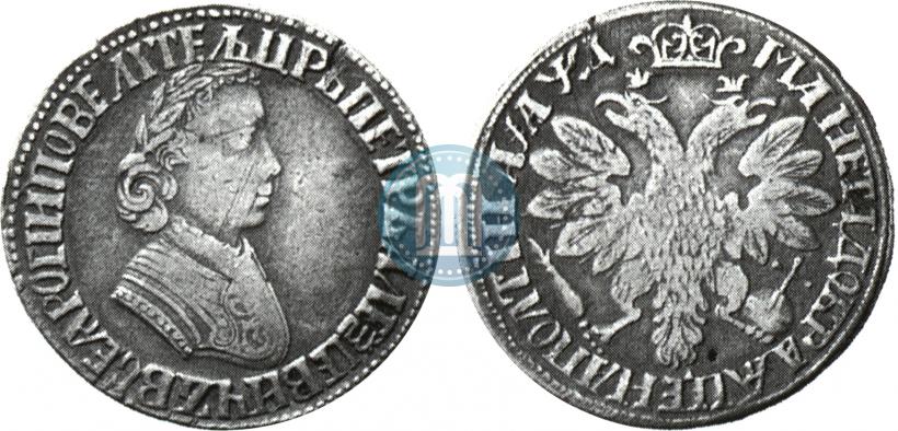 Picture Poltina 1704 year  "Portrait by F. Alekseev"