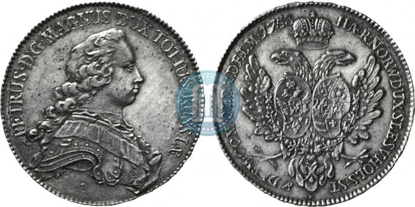 Picture Thaler 1753 year P "Albertusthaler"